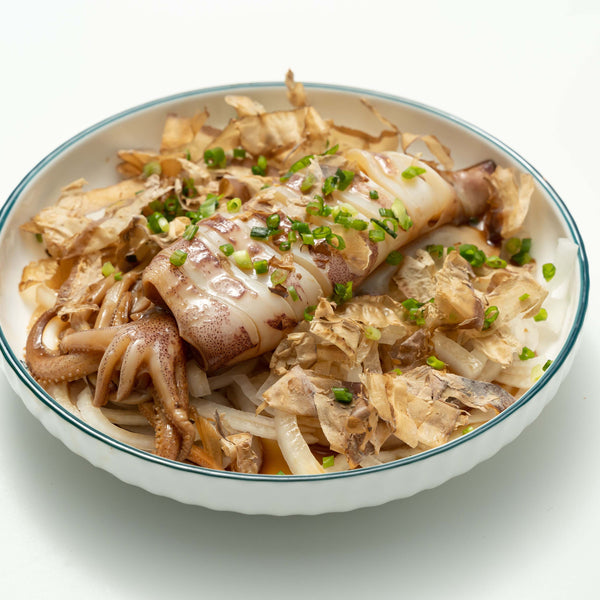 Steamed Squid with Mixed Flavors