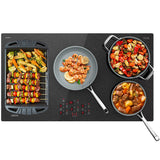 CIARRA 36 Inch Built-in Induction Cooktop 5 Booster Burners with 2 Flex Zone CABIH365BFF-S
