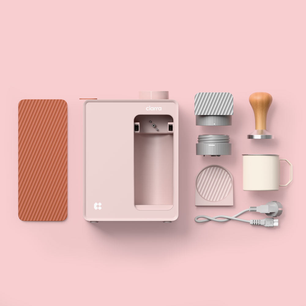 pink nespresso machine