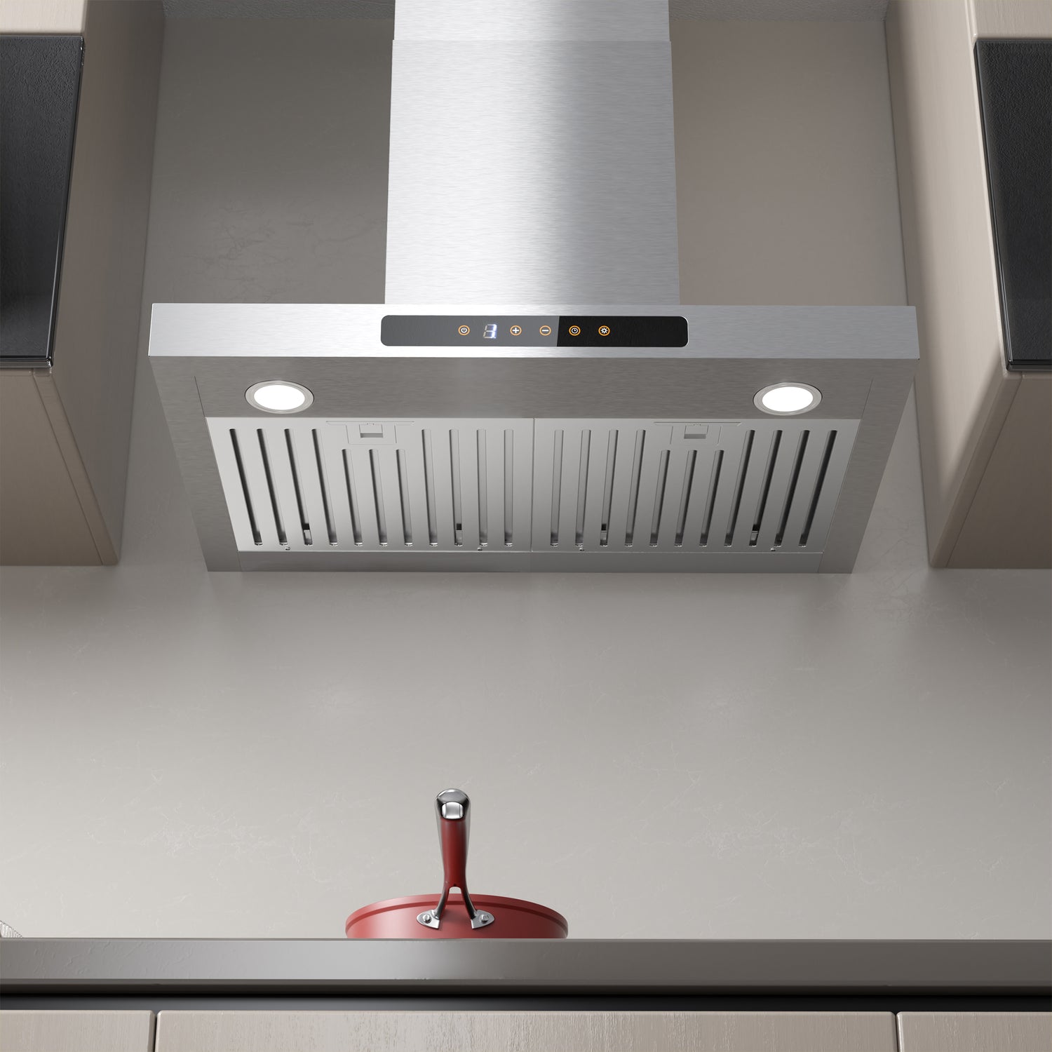 CIARRA 29 Inch Wall Mount Range Hood
