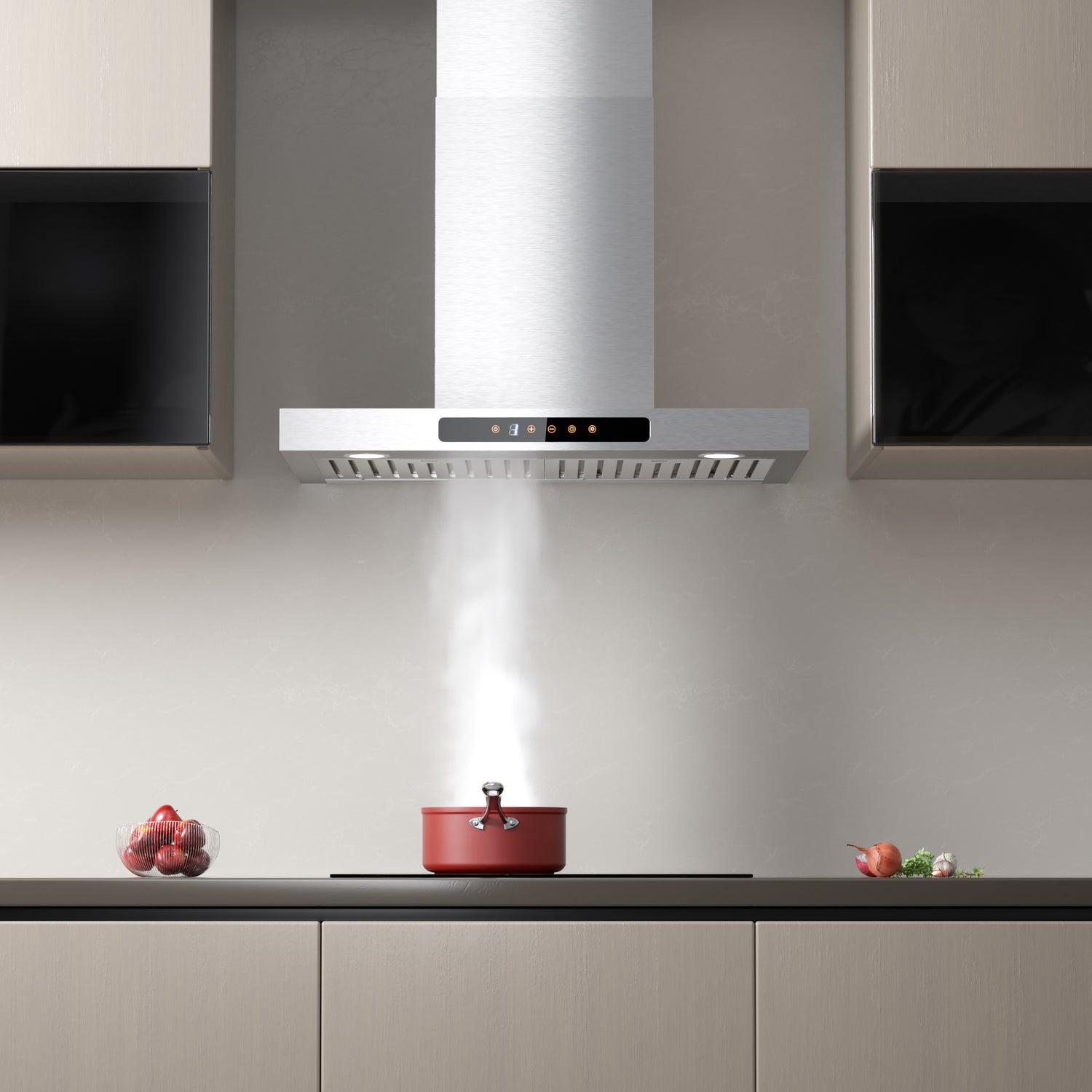 CIARRA 29 Inch Wall Mount Range Hood