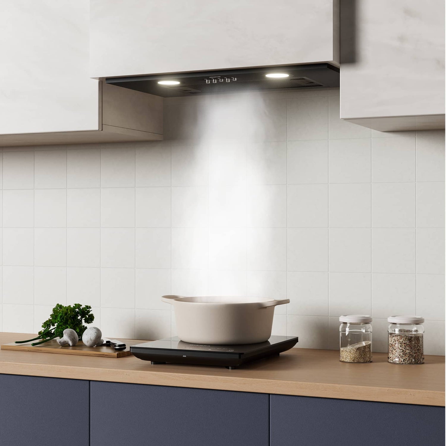 Black Stove Hood