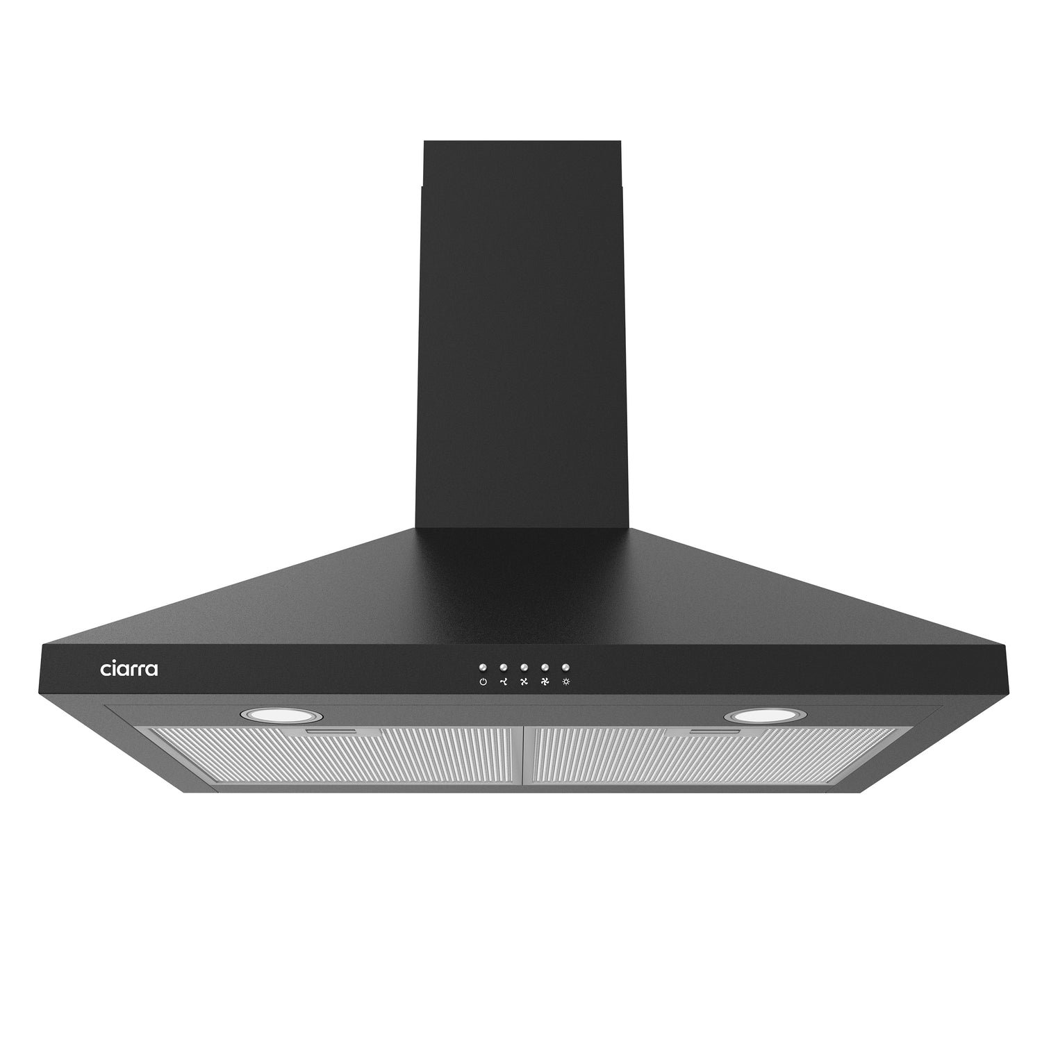 CIARRA 30 Inch Wall Mount Range Hood with 3-speed Extraction CAB75206P-OW