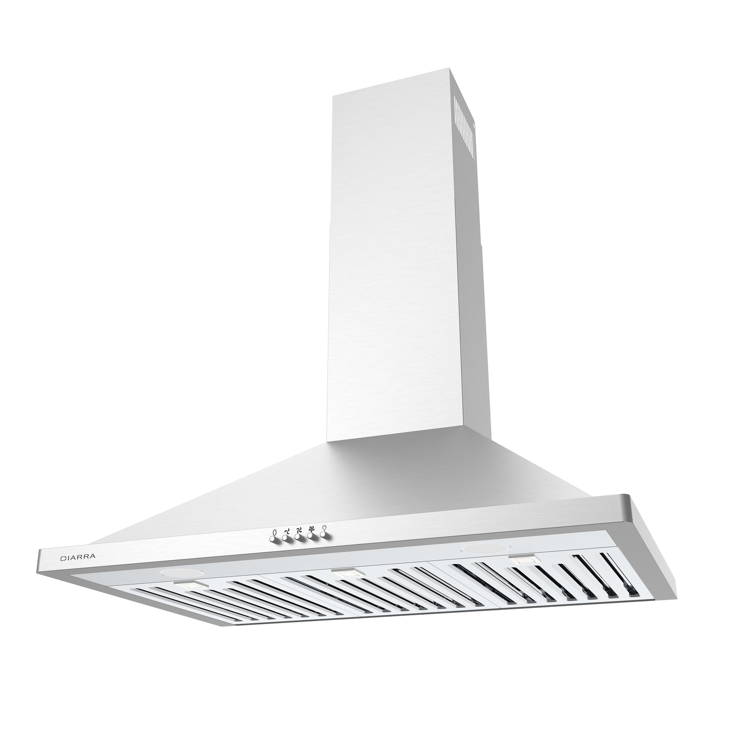CIARRA 30 Inch Wall Mount Range Hood with 3-speed Extraction CAS75302-OW