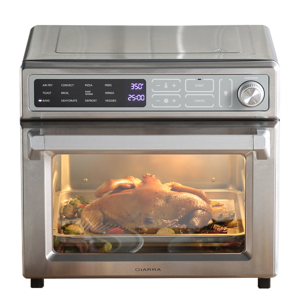 CIARRA 12-in-1 Smart Air Fryer Oven with 24L CATOSEC01-OW