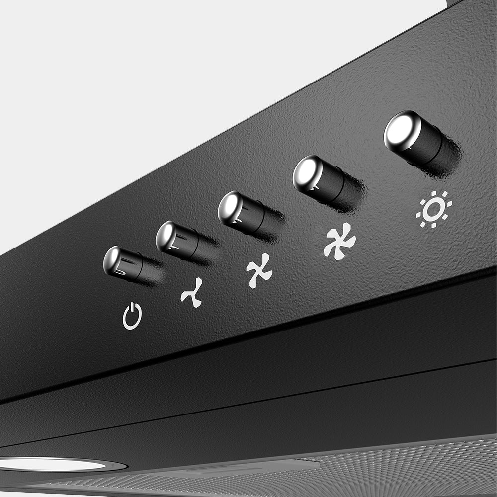 CIARRA 30 Inch Wall Mount Range Hood with 3-speed Extraction CAB75206P-OW