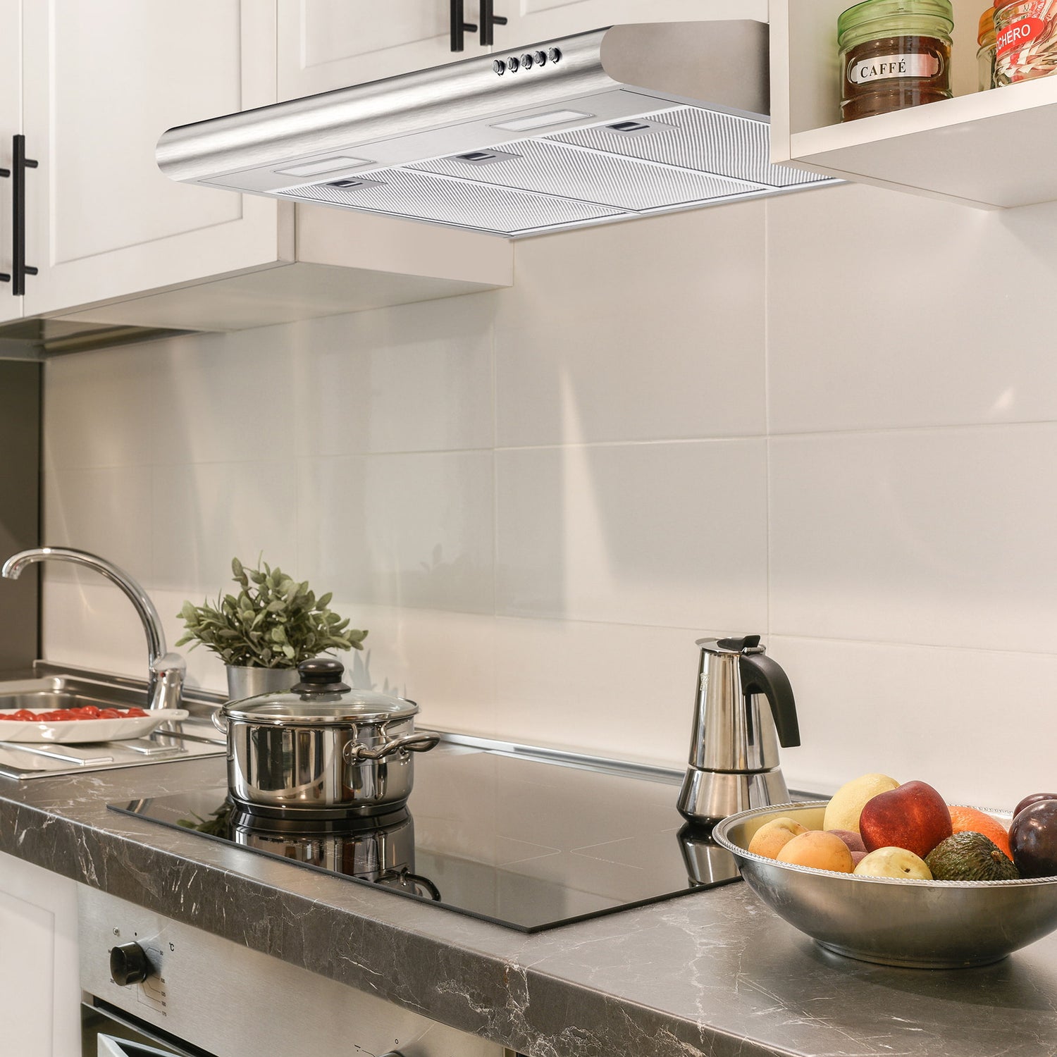 Ciarra | under cabinet range hood ductless 30 inch