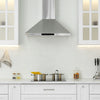 CIARRA 30 Inch Wall Mount Range Hood with 3-speed Extraction CAS75206-OW