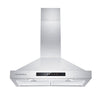 CIARRA 30 Inch Wall Mount Range Hood with 3-speed Extraction CAS75308-OW