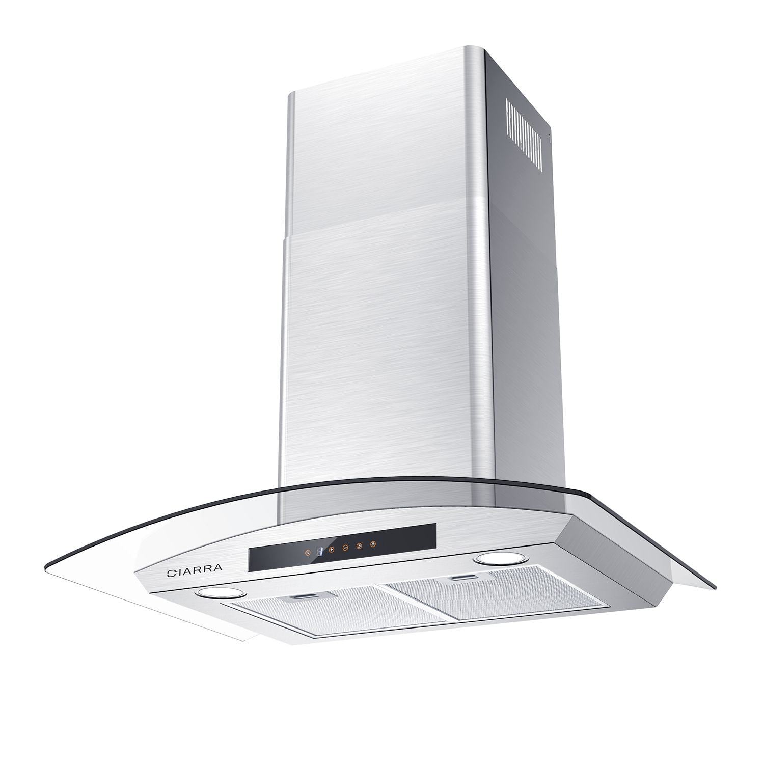 CIARRA 30 inch Wall Mount Raneg Hood with 3-speed Extraction CAS75502-OW