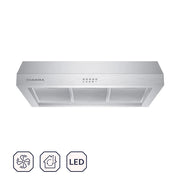 CIARRA 30 Inch Under Cabinet Range Hood CAS75908A-OW