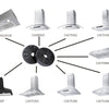 CIARRA Range Hood Carbon Filters Replacement CACF003-OW
