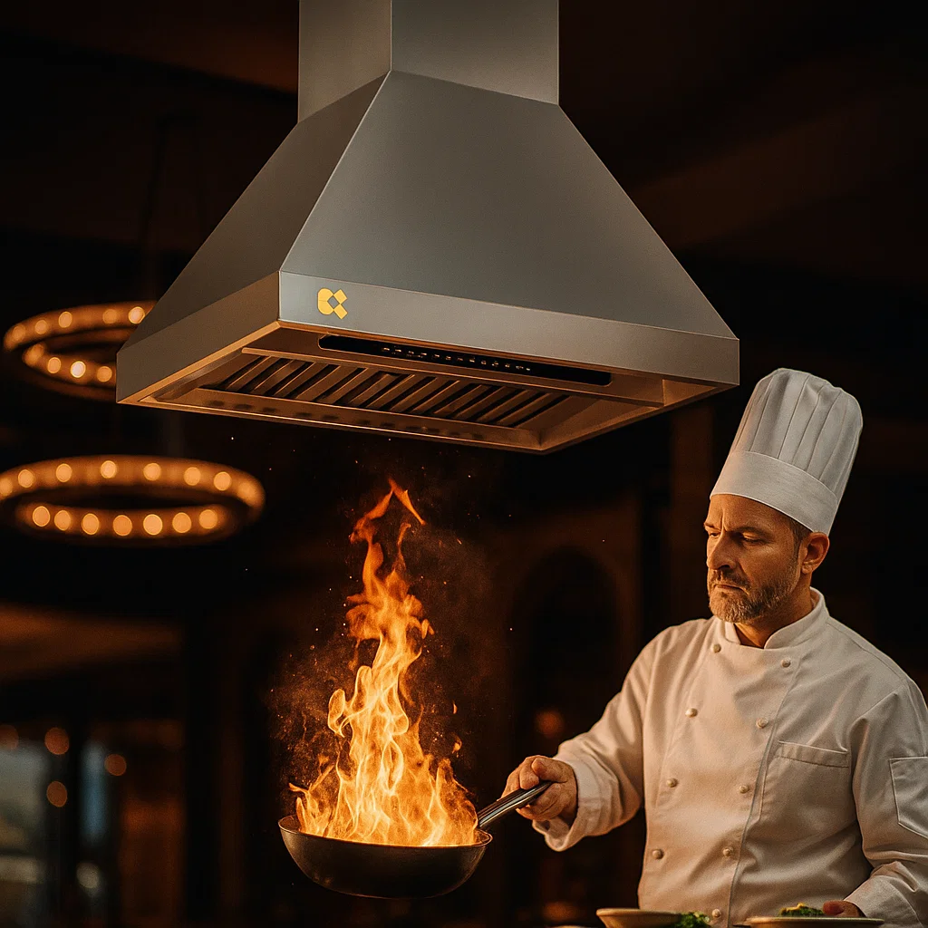 Ciarra | Professional Series Kitchen Fume Hood Cooktop Ventilation ...
