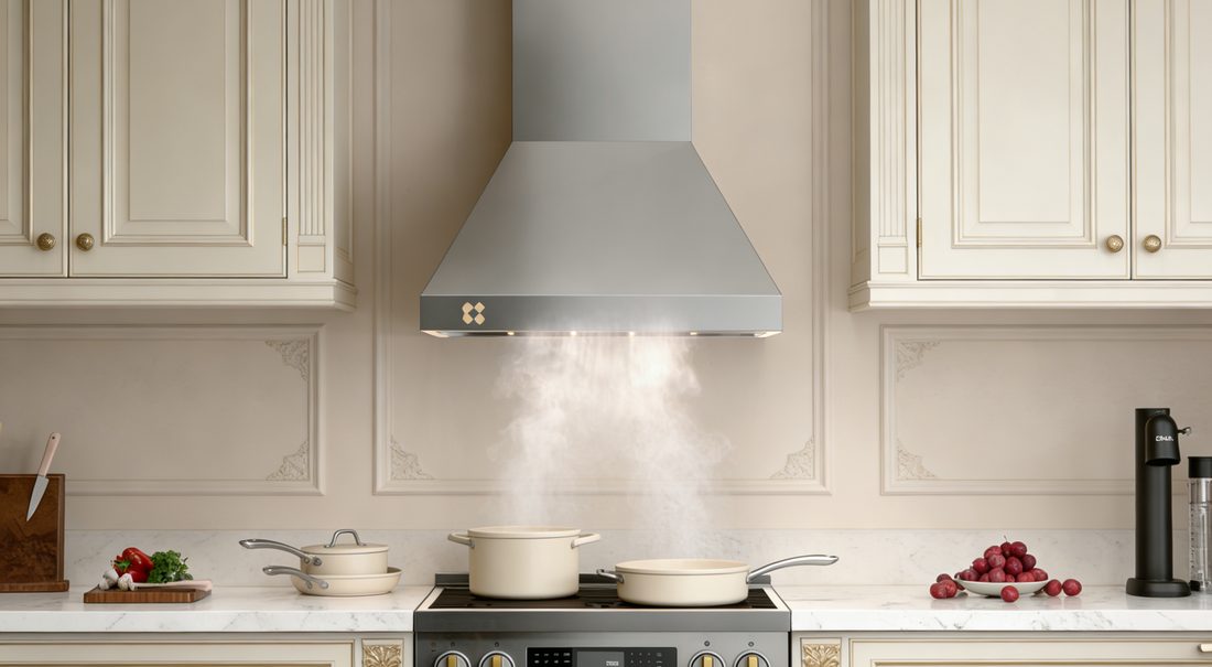 Powerful Wall Mount Range Hood
