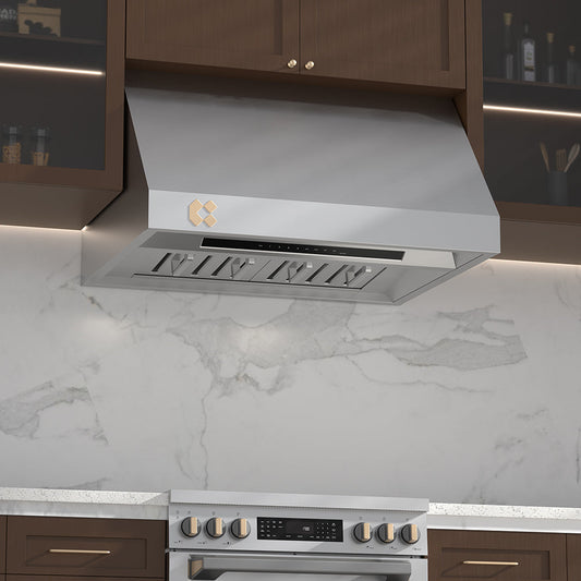 Powerful 900 CFM Under Cabinet Range Hood
