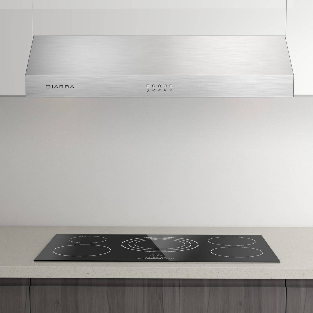 Stainless Steel Under-Cabinet Range Hood