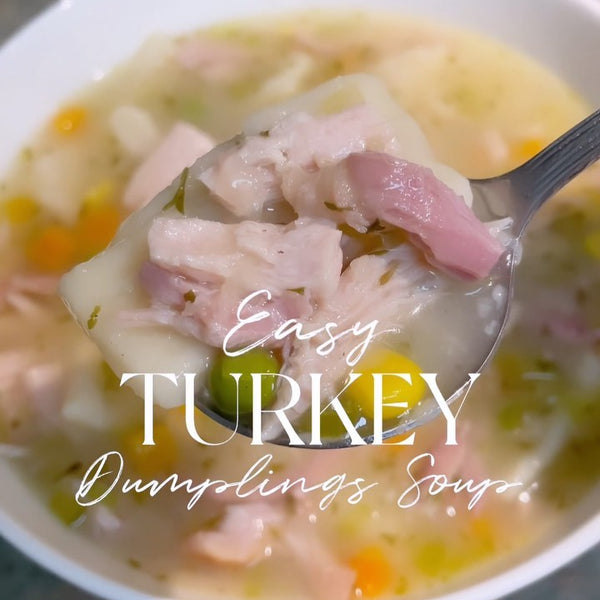 Easy Turkey & Dumplings Soup - CIARRA Appliances US