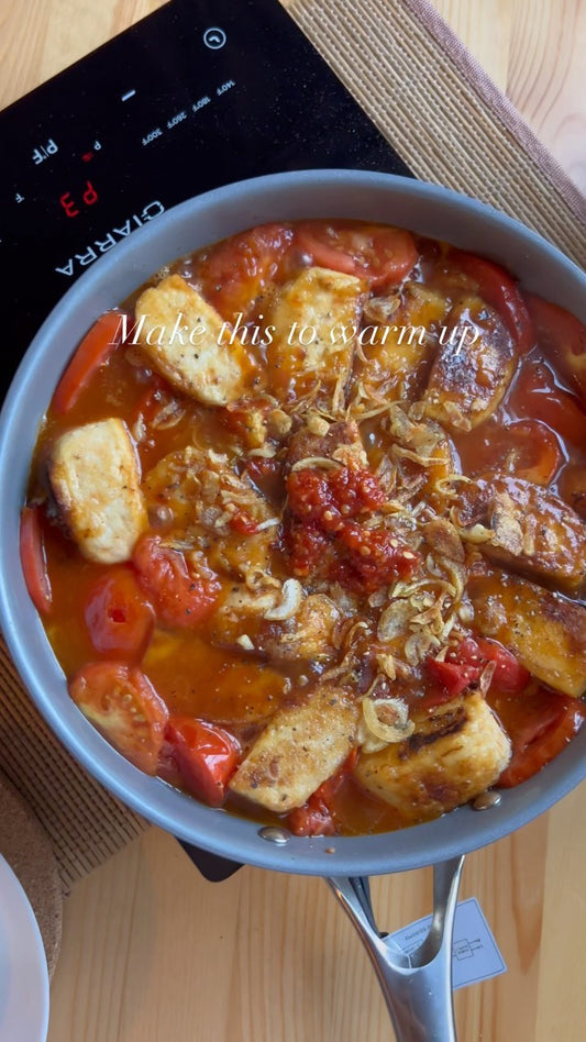 Fried Tofu In A Spicy Tomato Sauce - CIARRA Appliances US