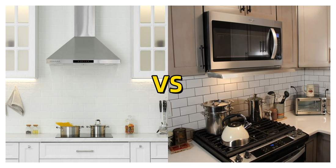 Range Hood vs Over the Range Microwave