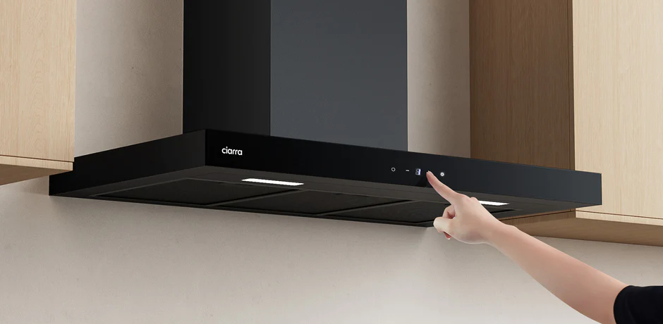 How to Control the Speed and Settings of a Cooker Hood - CIARRA Appliances US