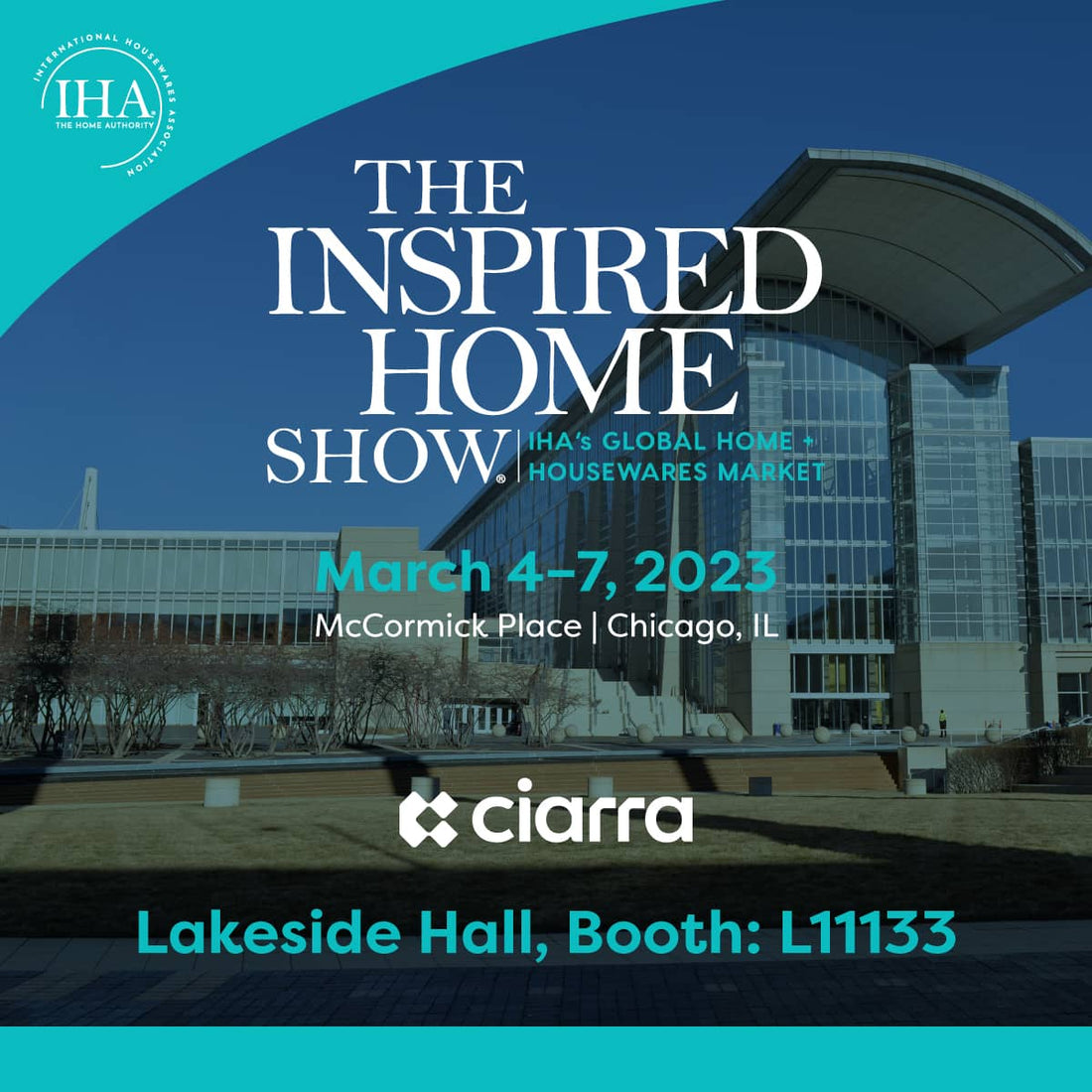 Join Ciarra Appliances at The Inspired Home Show 2023 - CIARRA Appliances US