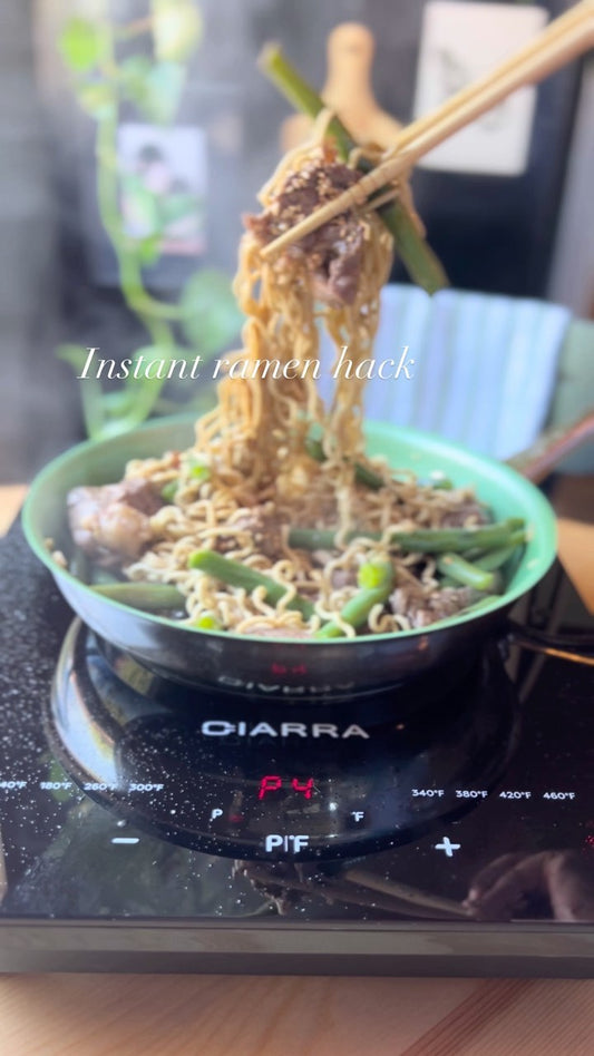 Quick Beef Beans Ramen - CIARRA Appliances US
