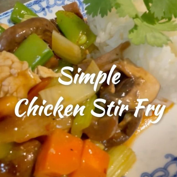 Simple Chicken Stir Fry with Vegetables