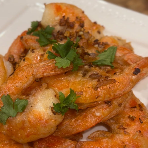 Simple Salt & Pepper Shrimp (or Calamari) for Snacking