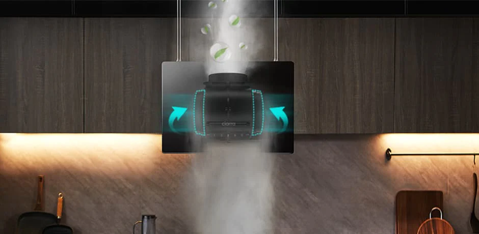 The Benefits of Using a Recirculating Cooker Hood for Your Home – CIARRA  Appliances