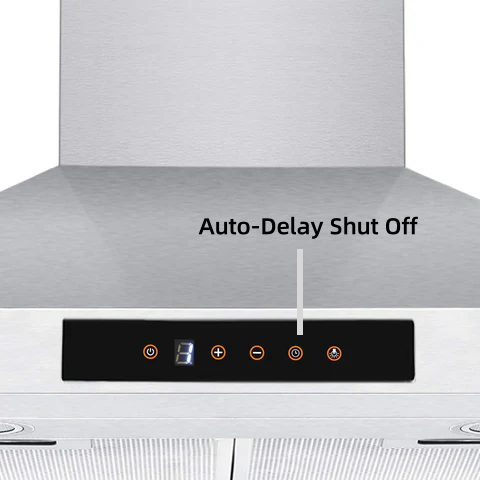Set the Fan Delay Shut Off Feature on Range Hood