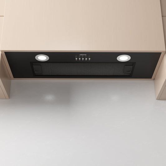 Black Under Cabinet Range Hoods