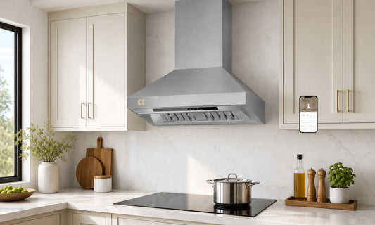 Understanding Cooktop Ventilation Hoods: CFM & Efficiency - CIARRA Appliances US