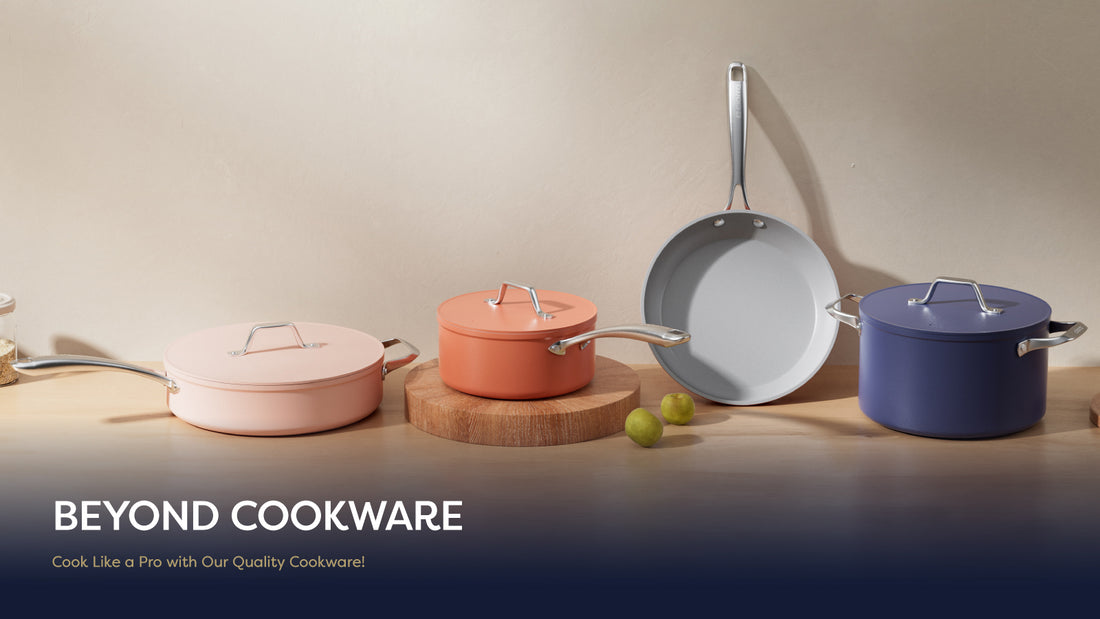 Ciarra Beyond Cookware Set Orangina (4PCS) – CIARRA Appliances