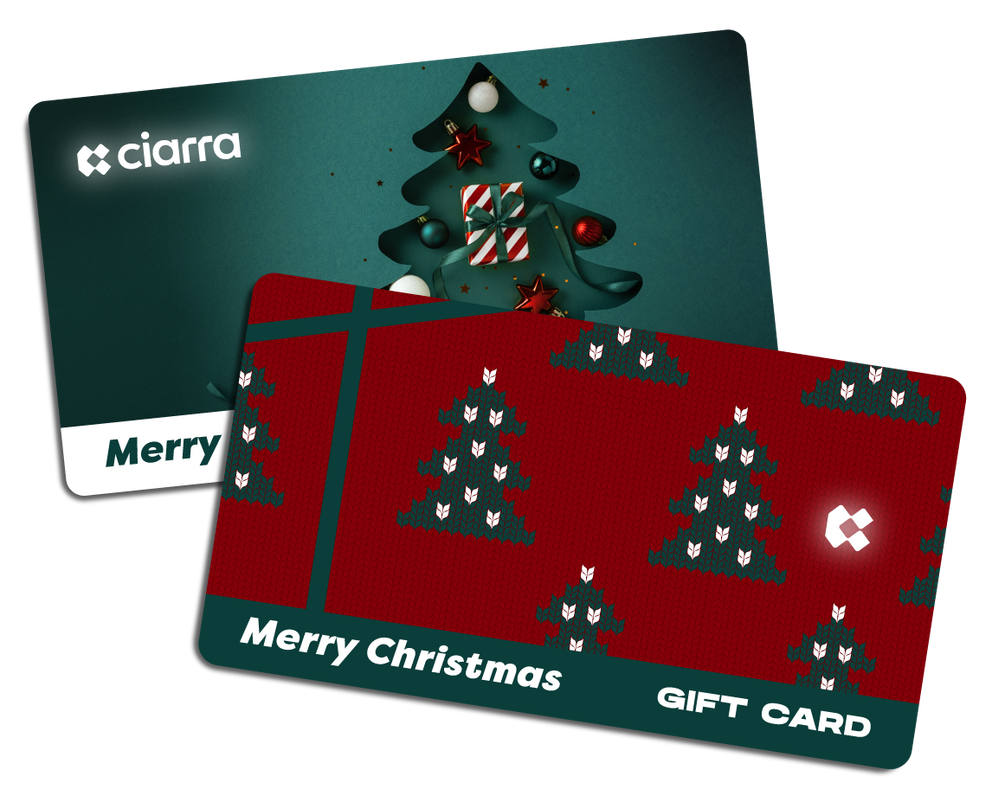 Ciarra XMAS Gift Card: Stack Discounts To Save More 🎅🎄