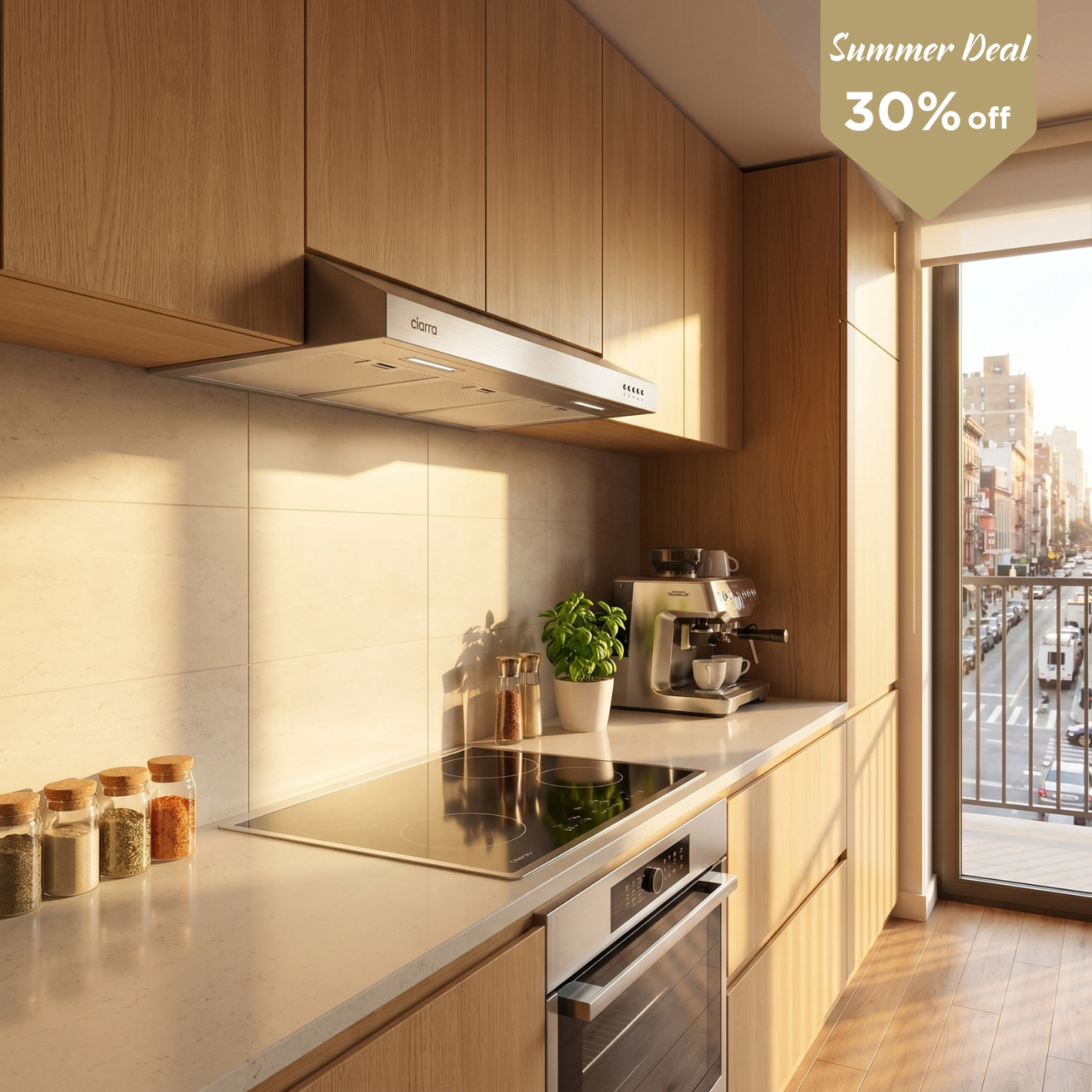 30 Inch Low Profile Under Cabinet Range Hood