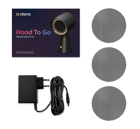 Ciarra HOOD TO GO Portable Mini Desktop Range Hood Shadow Noir – CIARRA  Appliances