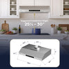 CIARRA 30 inch smart under cabinet range hood