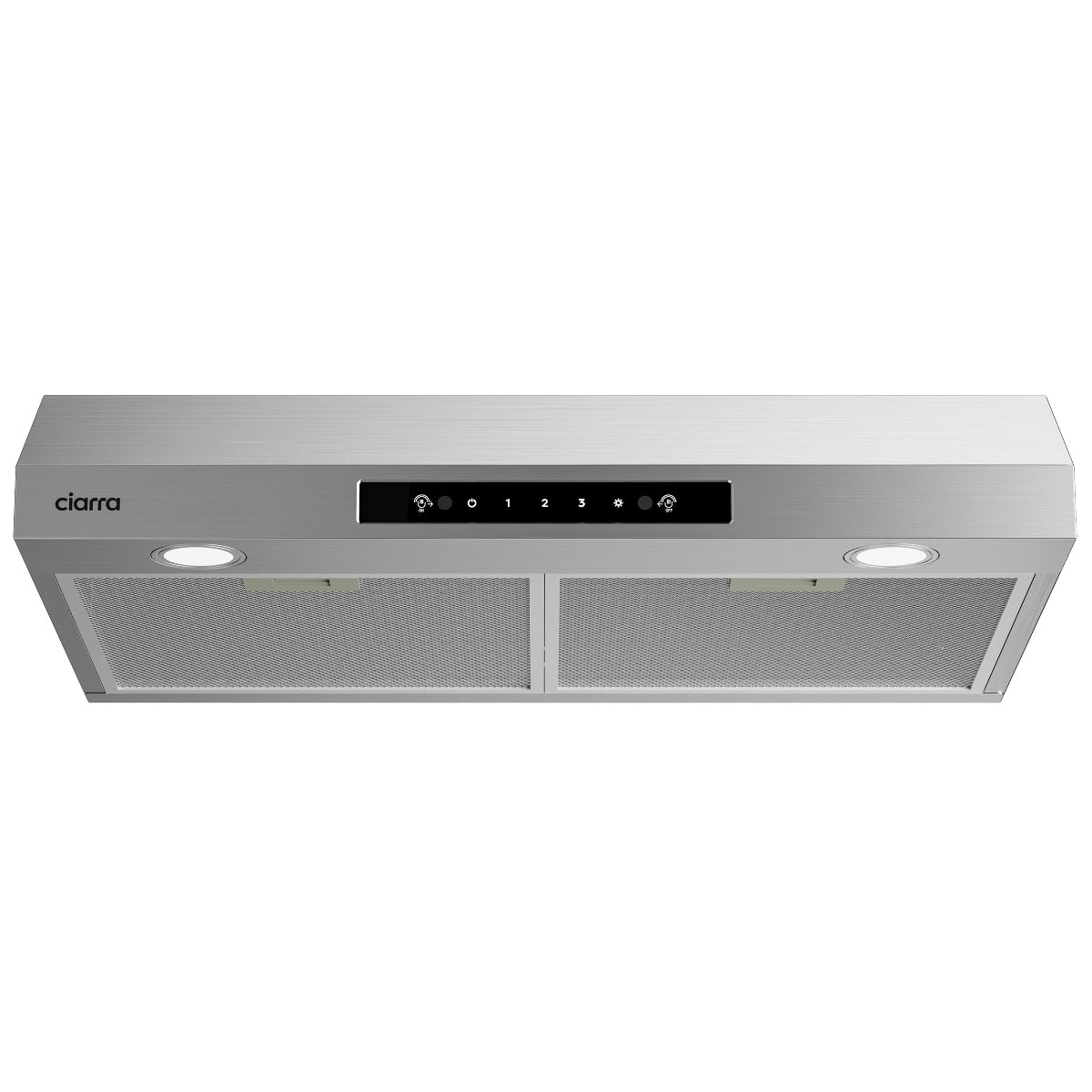 CIARRA 30 inch smart under cabinet range hood