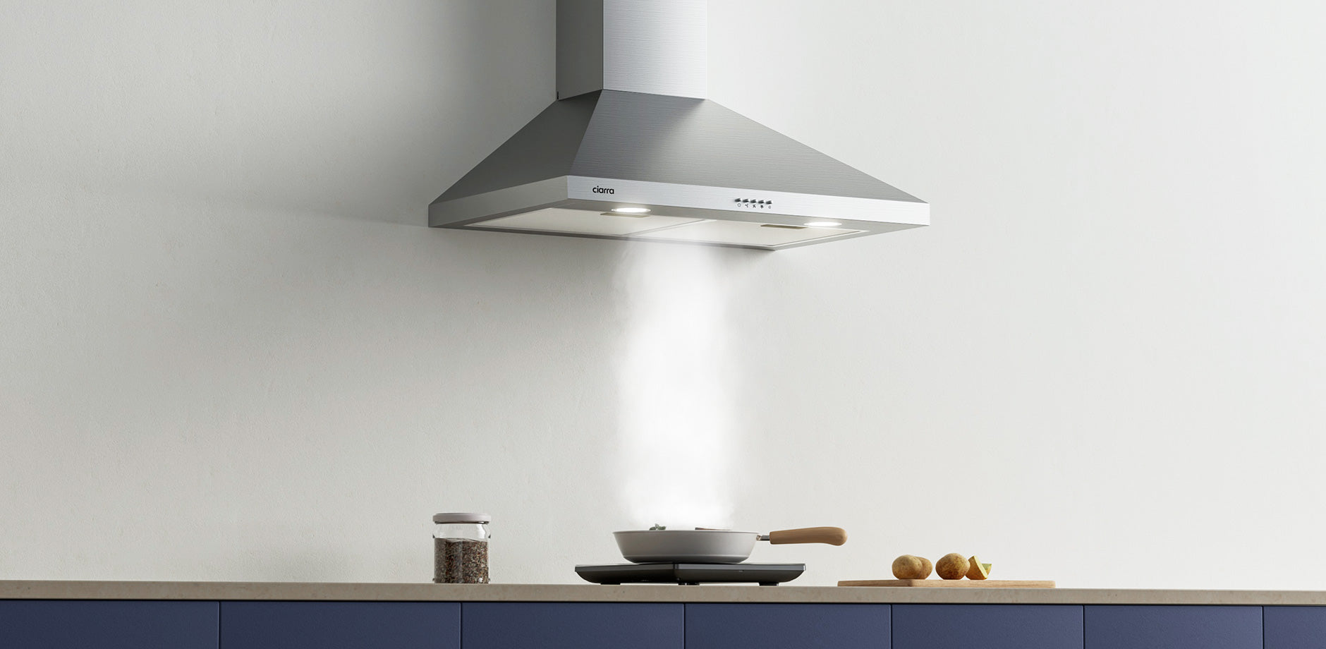 CIARRA 30 Inch Wall Mount Chimney Range Hood CAS75206P-OW – CIARRA