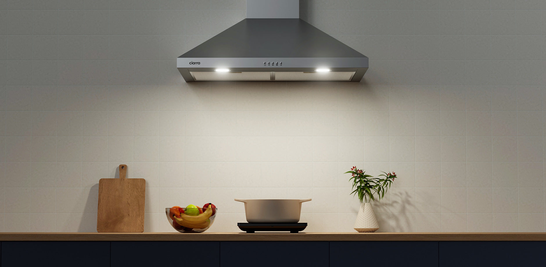 CIARRA 30 Inch Wall Mount Chimney Range Hood CAS75206P-OW – CIARRA