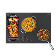 CIARRA 30 Inch Built-in Induction Cooktop with 4 Booster Burners 1 Flex Zone CABIH304BF-S