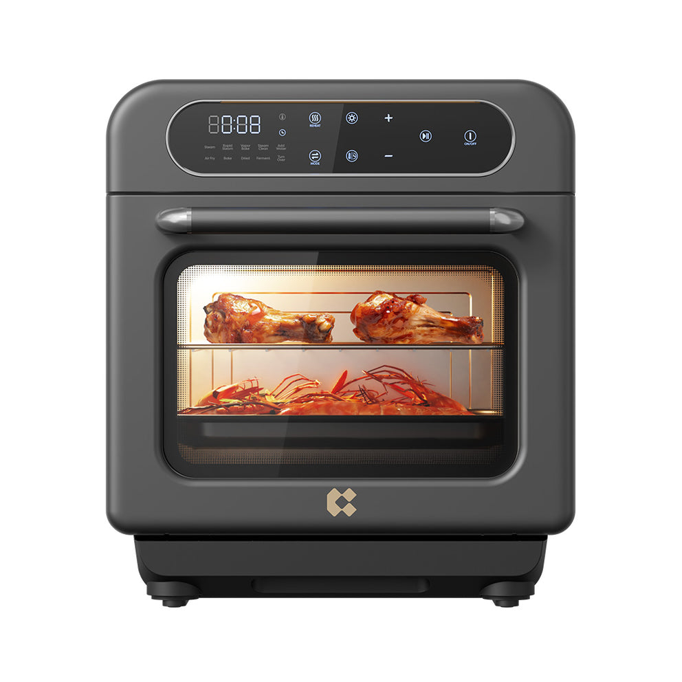 Ciarra Nosh Oven | 8-in-1 Steam Oven with Air Fryer | Ashy Cloud