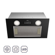 CIARRA 20 Inch Built-In Range Hood Insert Under Cabinet Black Stove Hood CAB52913E-N-OW