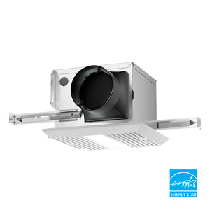 Ciarra Energy Star Bathroom Exhaust Fan with 11W LED Light – Quiet, Efficient, Versatile Ventilation | SP100L8