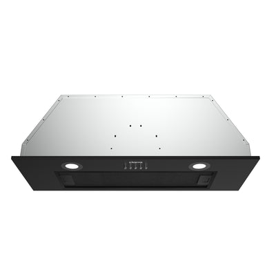 CIARRA 29 Inch Range Hood Insert, 450 CFM, Built-In Under Cabinet, Black Finish CAB75913E-OW