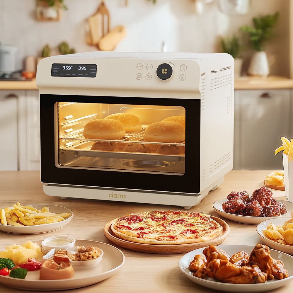 Ciarra Nosh Oven Pro | 12-In-1 Steam Oven With Air Fryer CASO24-W