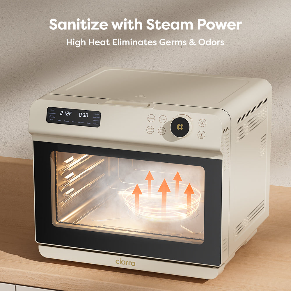 Ciarra Nosh Oven Pro | 12-In-1 Steam Oven With Air Fryer CASO24-W
