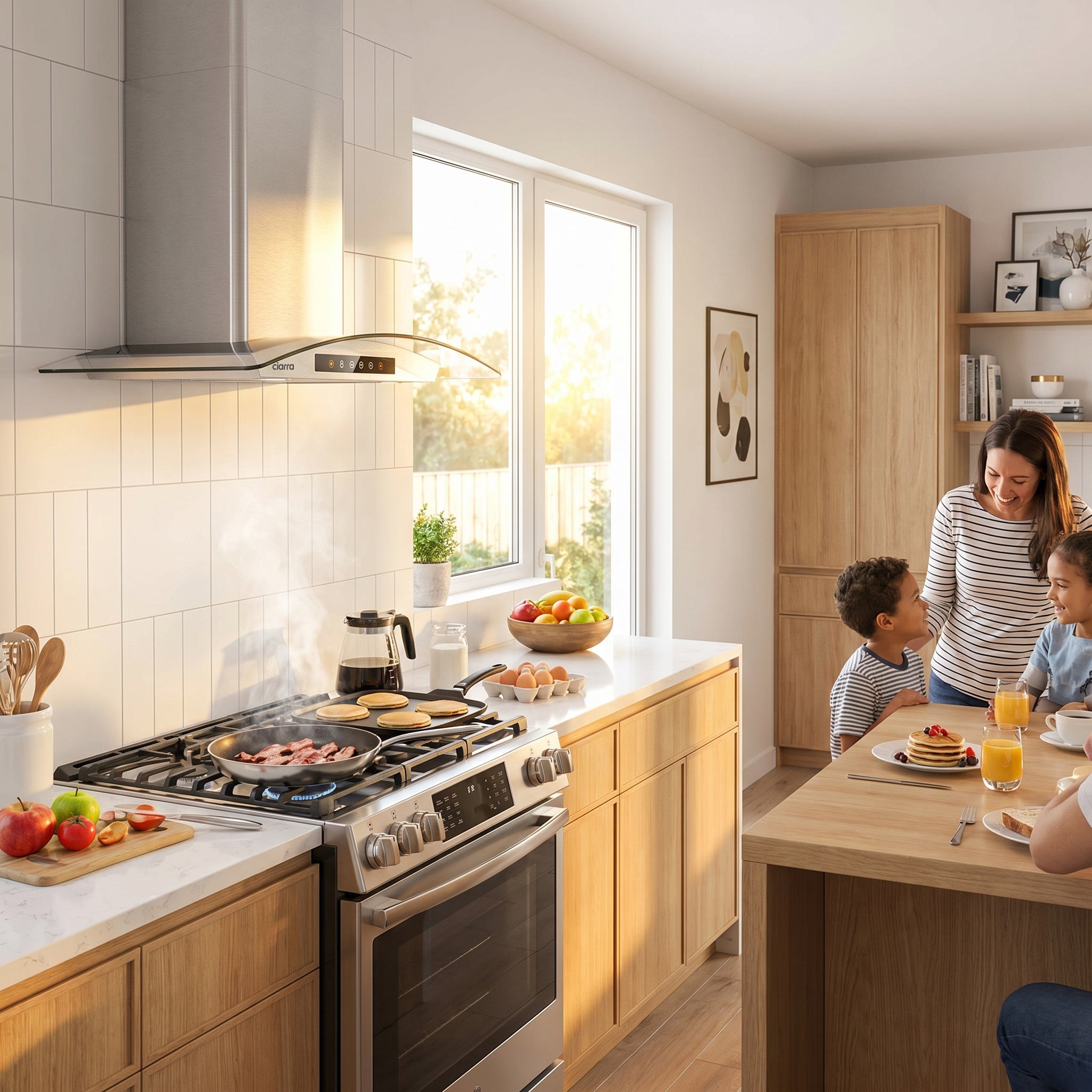 30 Inch Smart Voice-Controlled Range Hood