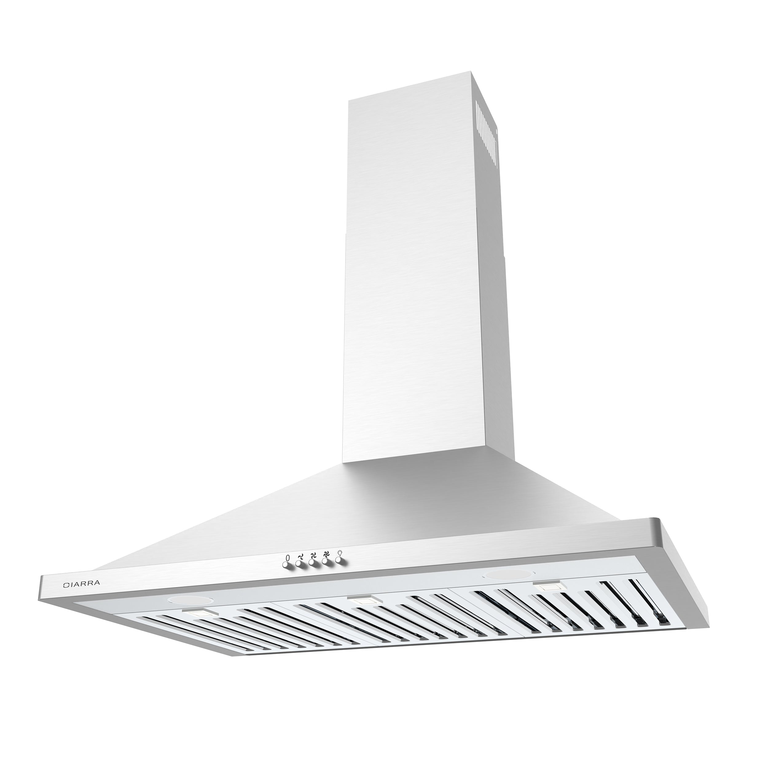 Ciarra 30 Inch Wall Mount Range Hood with 3-speed Extraction