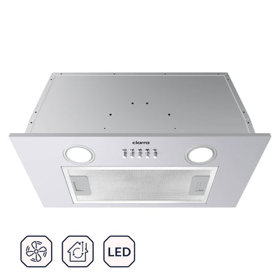 CIARRA 20 Inch Stainless Steel Range Hood Insert, Built-In Under Cabinet Design CAS52913E-N-OW